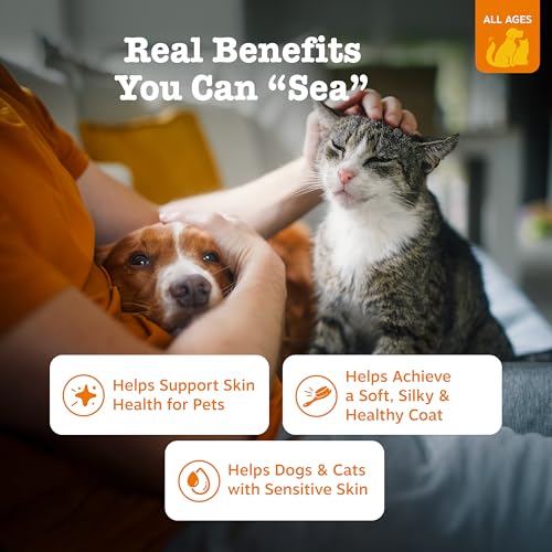 Omega-3 Skin & Coat Oil for Dogs & Cats