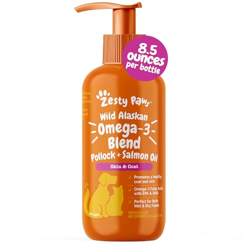 Omega-3 Skin & Coat Oil for Dogs & Cats