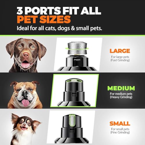 Whisper Quiet Dog Nail Grinder & Trimmer Kit