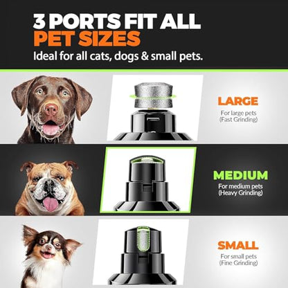 Whisper Quiet Dog Nail Grinder & Trimmer Kit