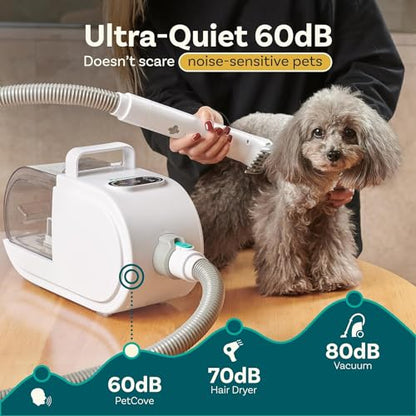 Pet Grooming Vacuum & Dryer Kit