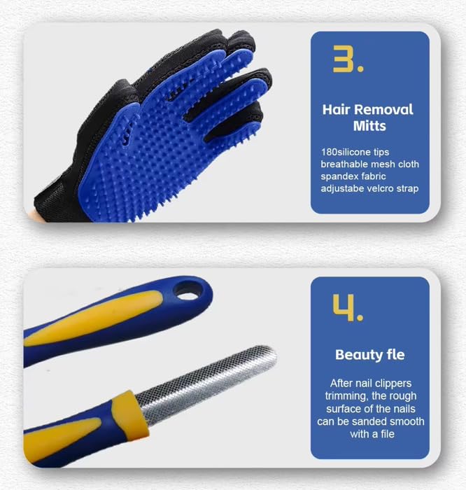 Professional Pet Grooming Kit – 8 Piece Set