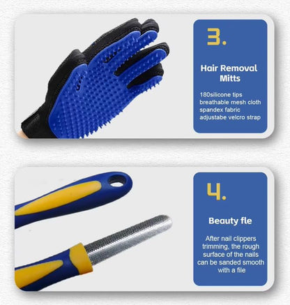 Professional Pet Grooming Kit – 8 Piece Set