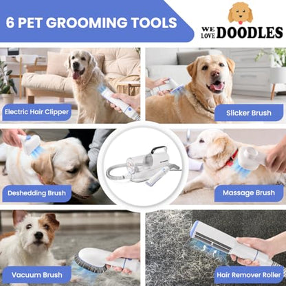 Dog Grooming Vacuum & Clipper Kit