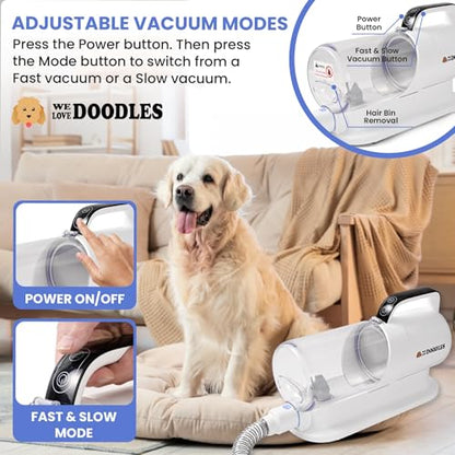 Dog Grooming Vacuum & Clipper Kit