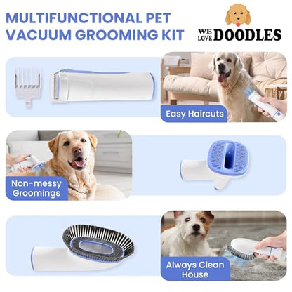 Dog Grooming Vacuum & Clipper Kit