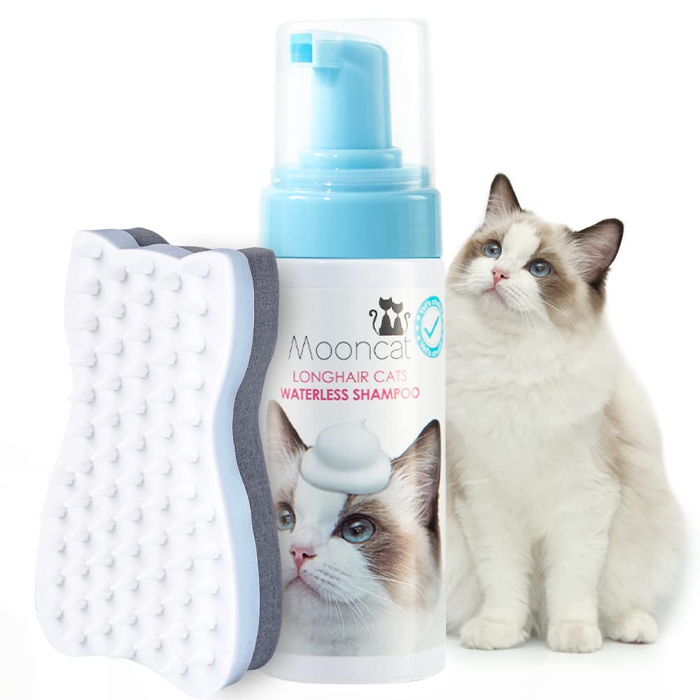 Waterless Cat Shampoo Foam – Sensitive Skin Care