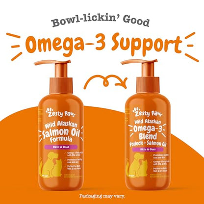 Omega-3 Skin & Coat Oil for Dogs & Cats