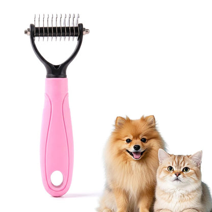 Undercoat Rake & Dematting Brush – Deshedding Tool