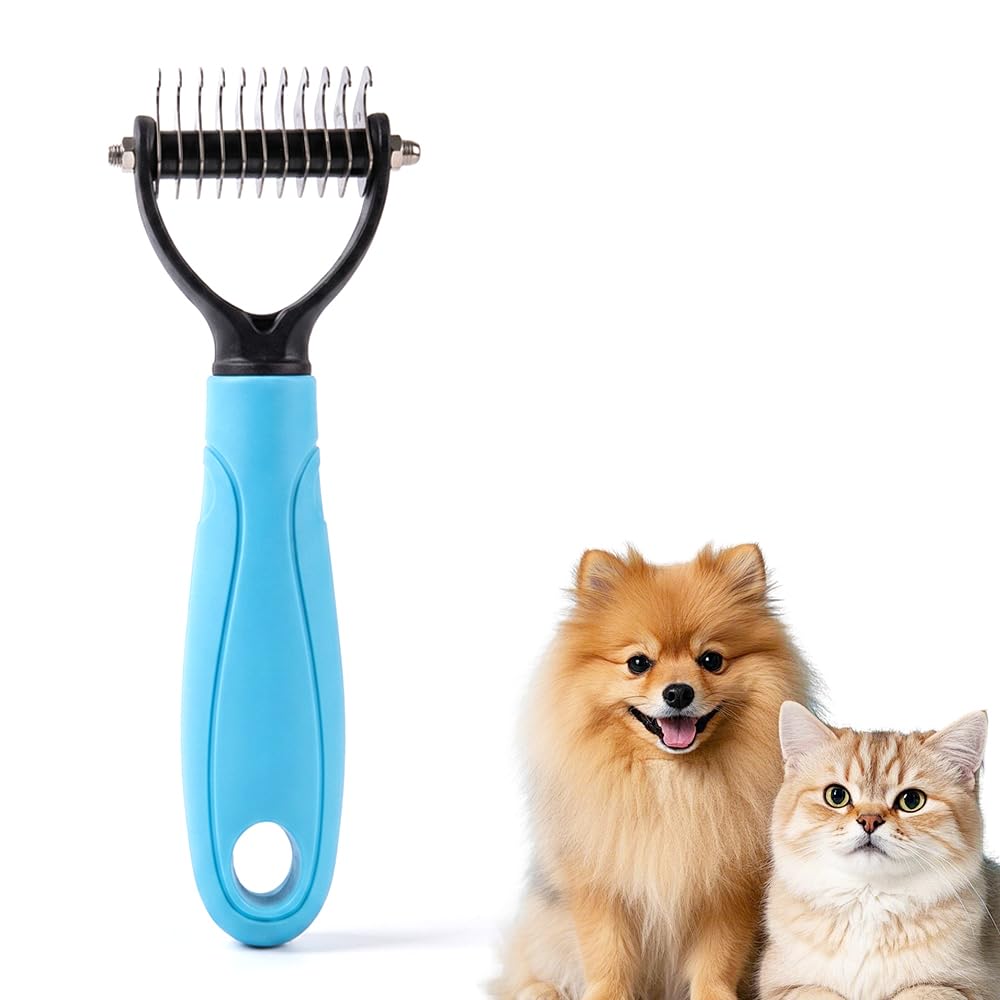 Undercoat Rake & Dematting Brush – Deshedding Tool