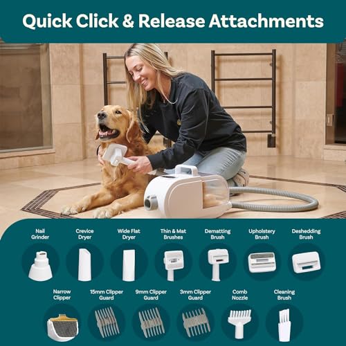 Pet Grooming Vacuum & Dryer Kit