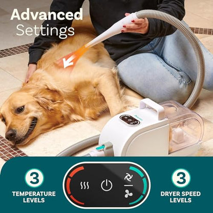 Pet Grooming Vacuum & Dryer Kit