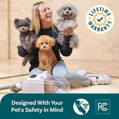 Pet Grooming Vacuum & Dryer Kit