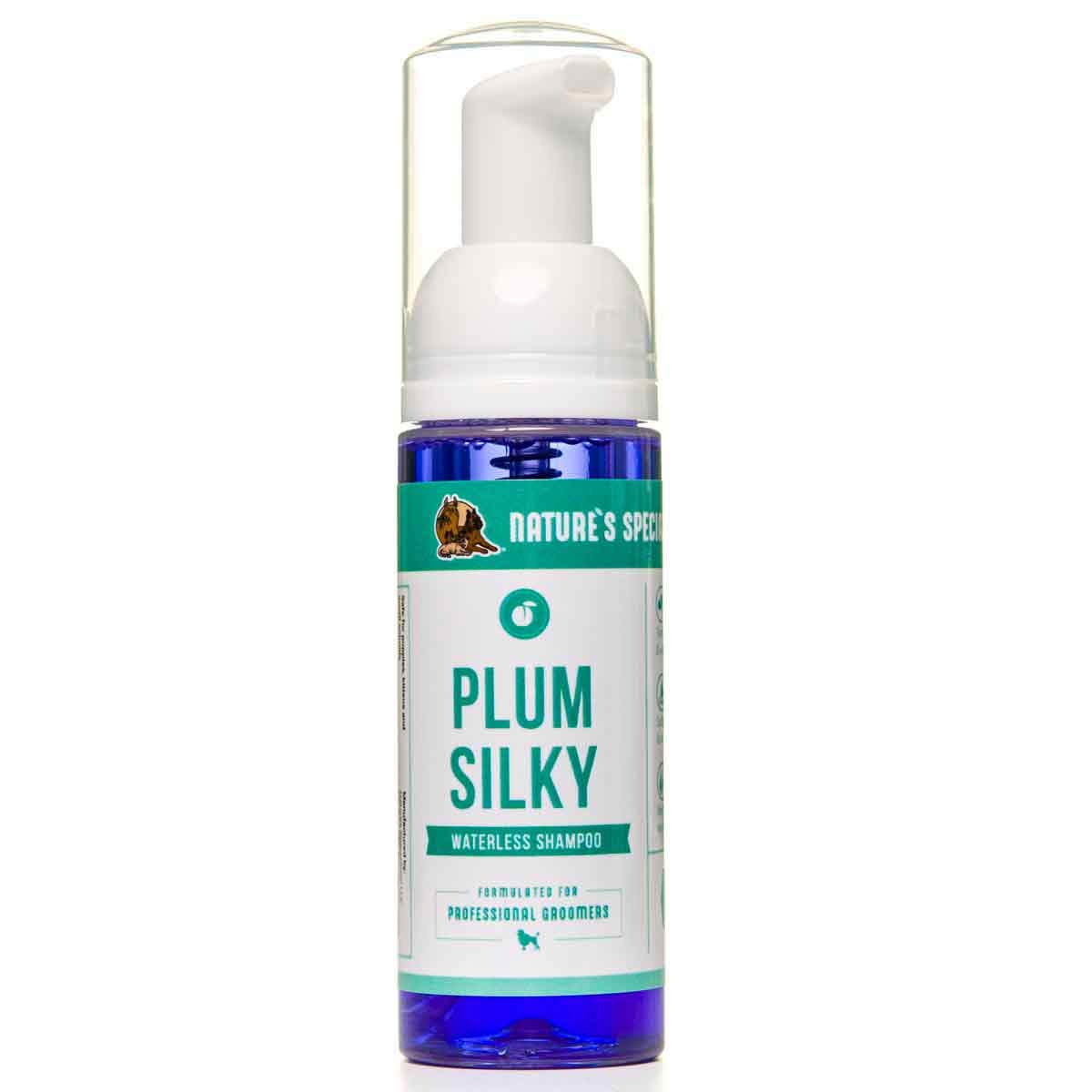 Waterless Dog Shampoo Foam – Plum & Silky