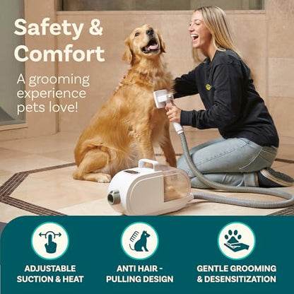 Pet Grooming Vacuum & Dryer Kit