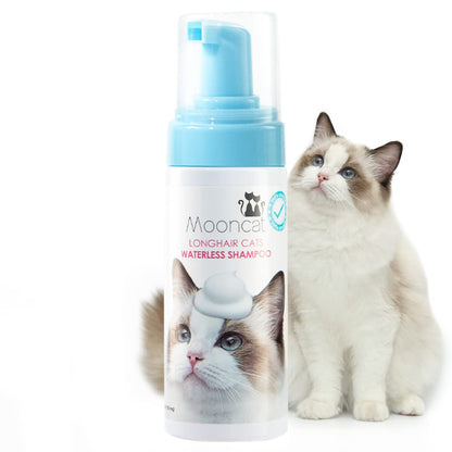 Waterless Cat Shampoo Foam – Sensitive Skin Care
