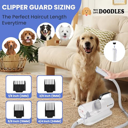 Dog Grooming Vacuum & Clipper Kit