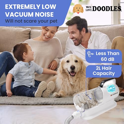 Dog Grooming Vacuum & Clipper Kit