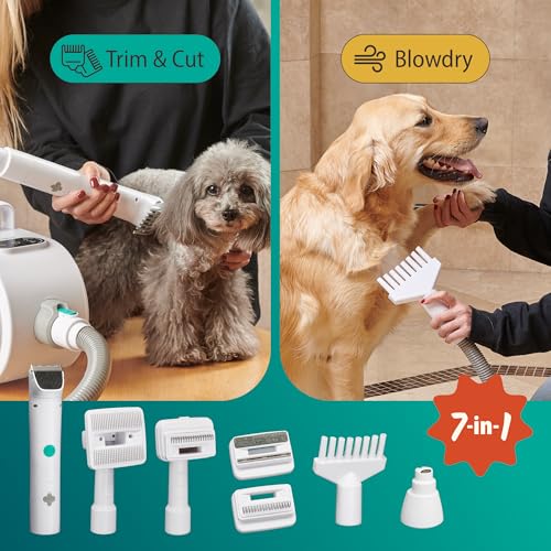 Pet Grooming Vacuum & Dryer Kit