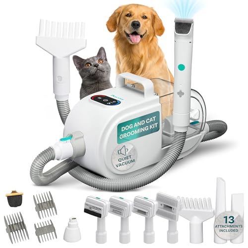 Pet Grooming Vacuum & Dryer Kit