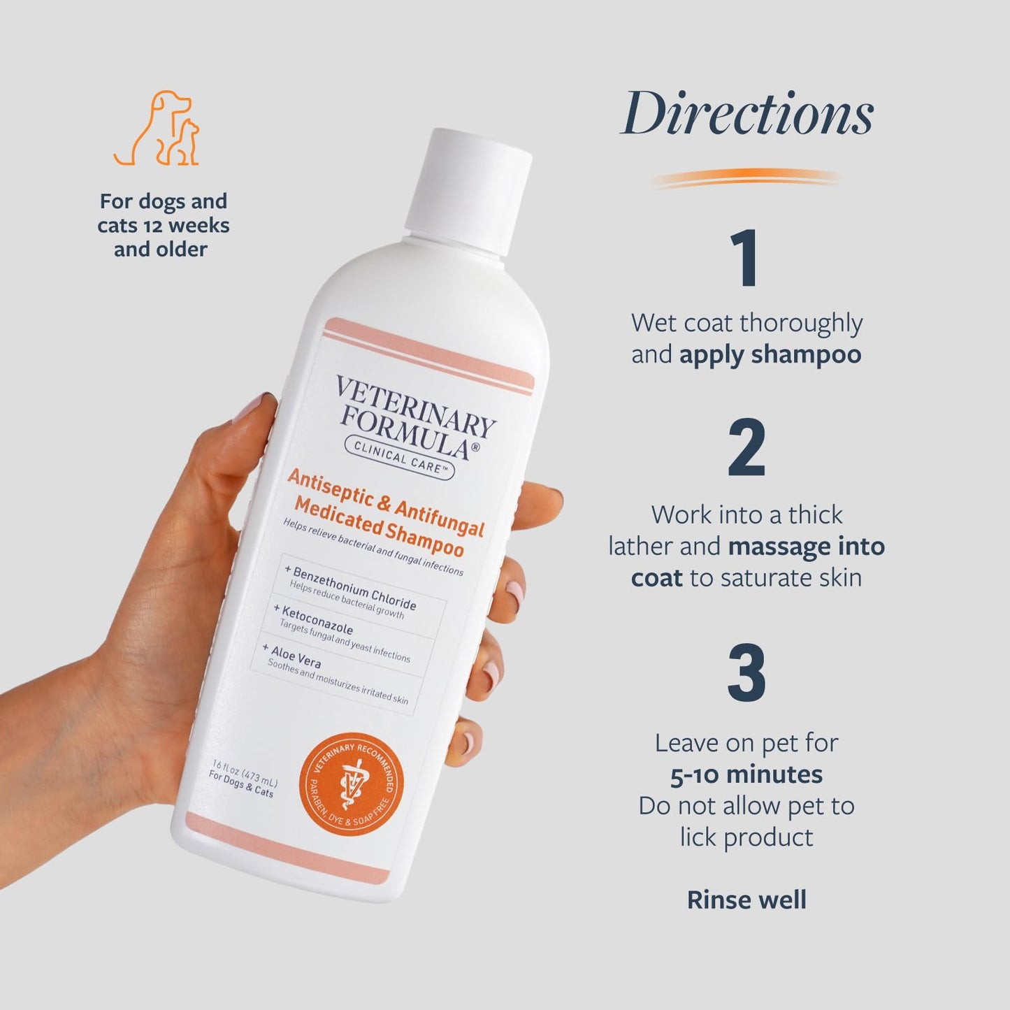 Antiseptic & Antifungal Pet Shampoo