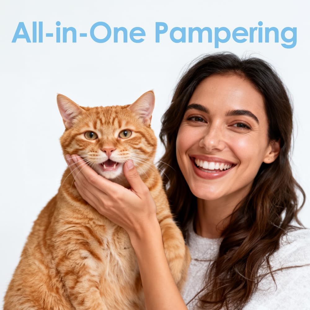 Waterless Cat Shampoo Foam – Sensitive Skin Care