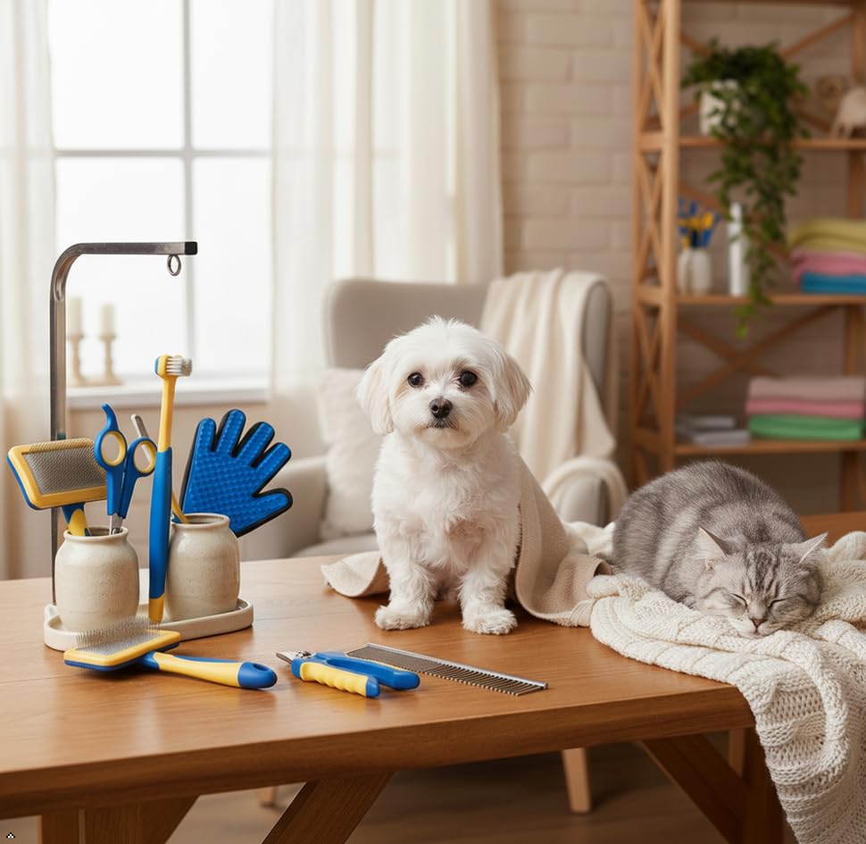 Professional Pet Grooming Kit – 8 Piece Set