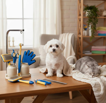 Professional Pet Grooming Kit – 8 Piece Set