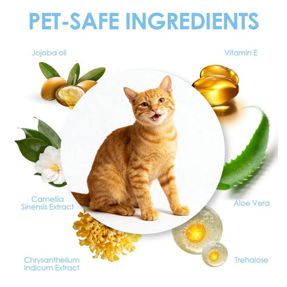 Waterless Cat Shampoo Foam – Sensitive Skin Care