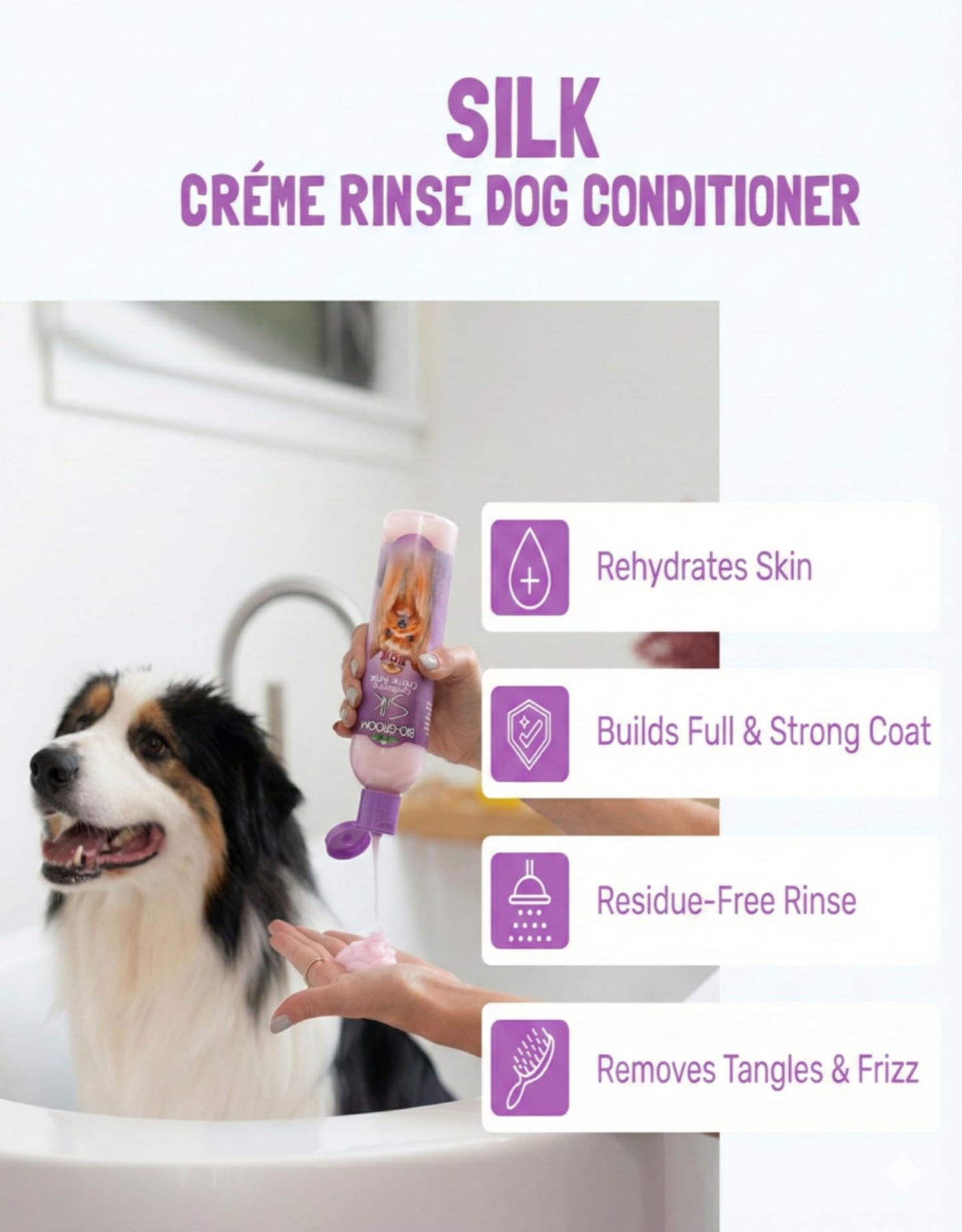 Dog Shampoo & Conditioner – Tearless Moisturizing Care