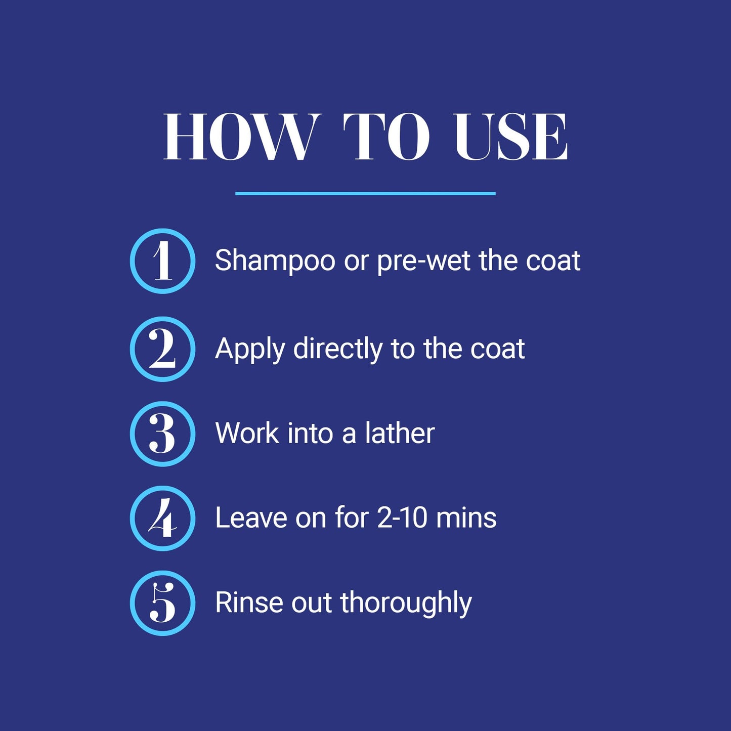 Whitening Dog Shampoo Treatment