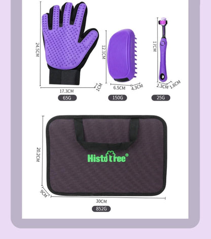 Pet Coat Care Kit – 9 Piece Grooming Set