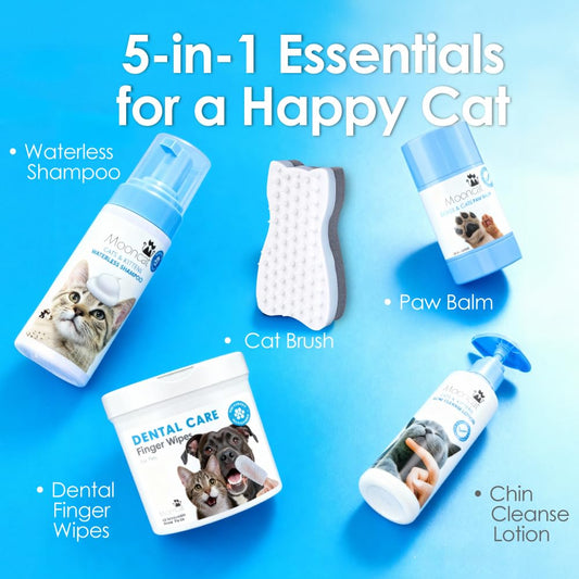 Waterless Cat Shampoo Foam – Sensitive Skin Care