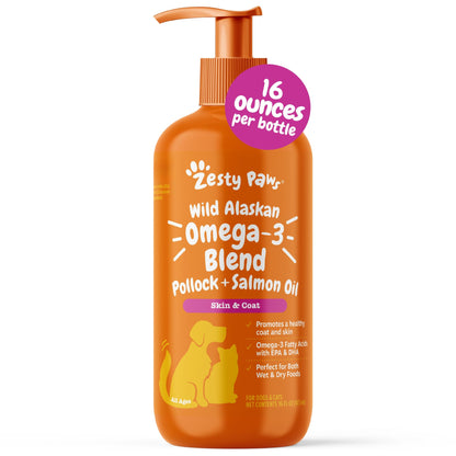 Omega-3 Skin & Coat Oil for Dogs & Cats