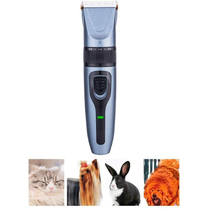 Pet Electric Clippers – Rechargeable Grooming Kit