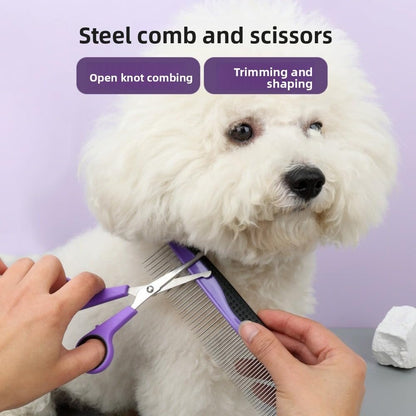 Pet Coat Care Kit – 9 Piece Grooming Set
