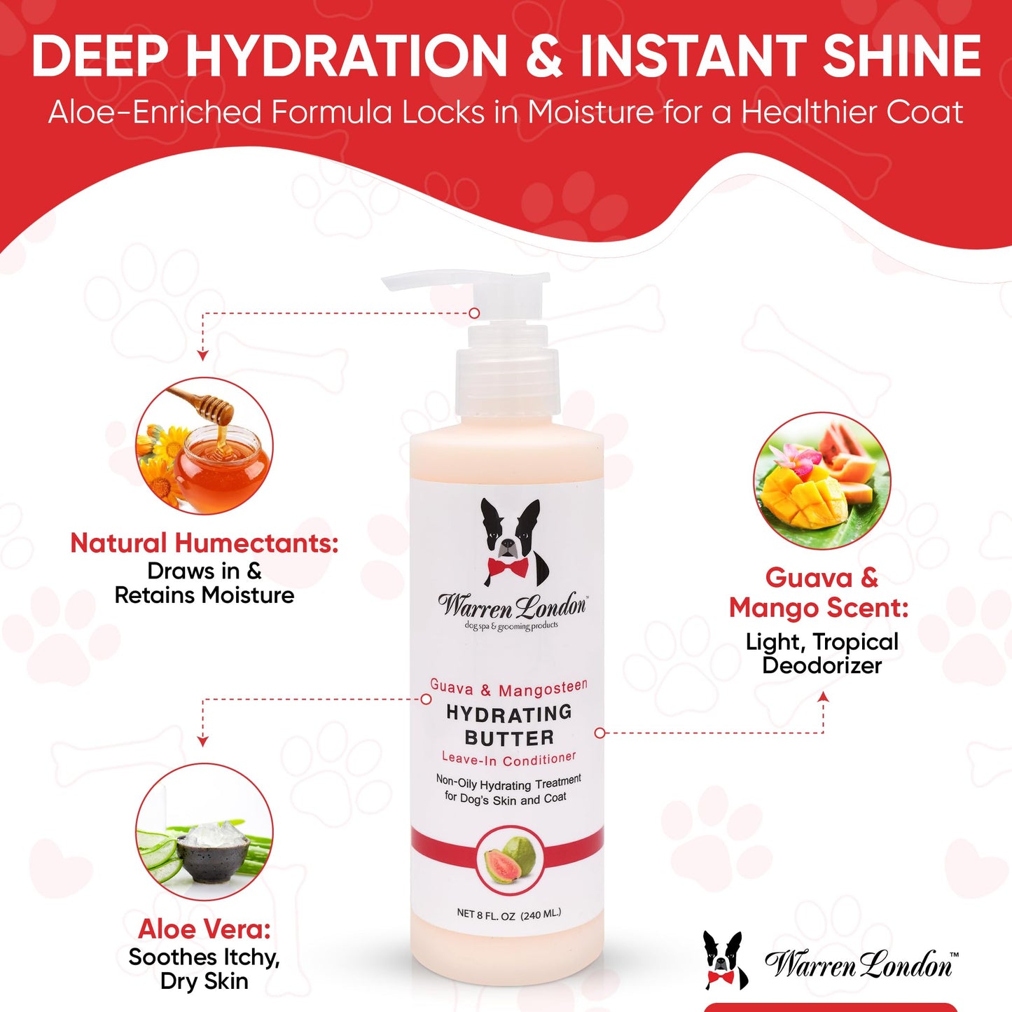 Hydrating Leave-In Pet Conditioner – Skin & Coat Care