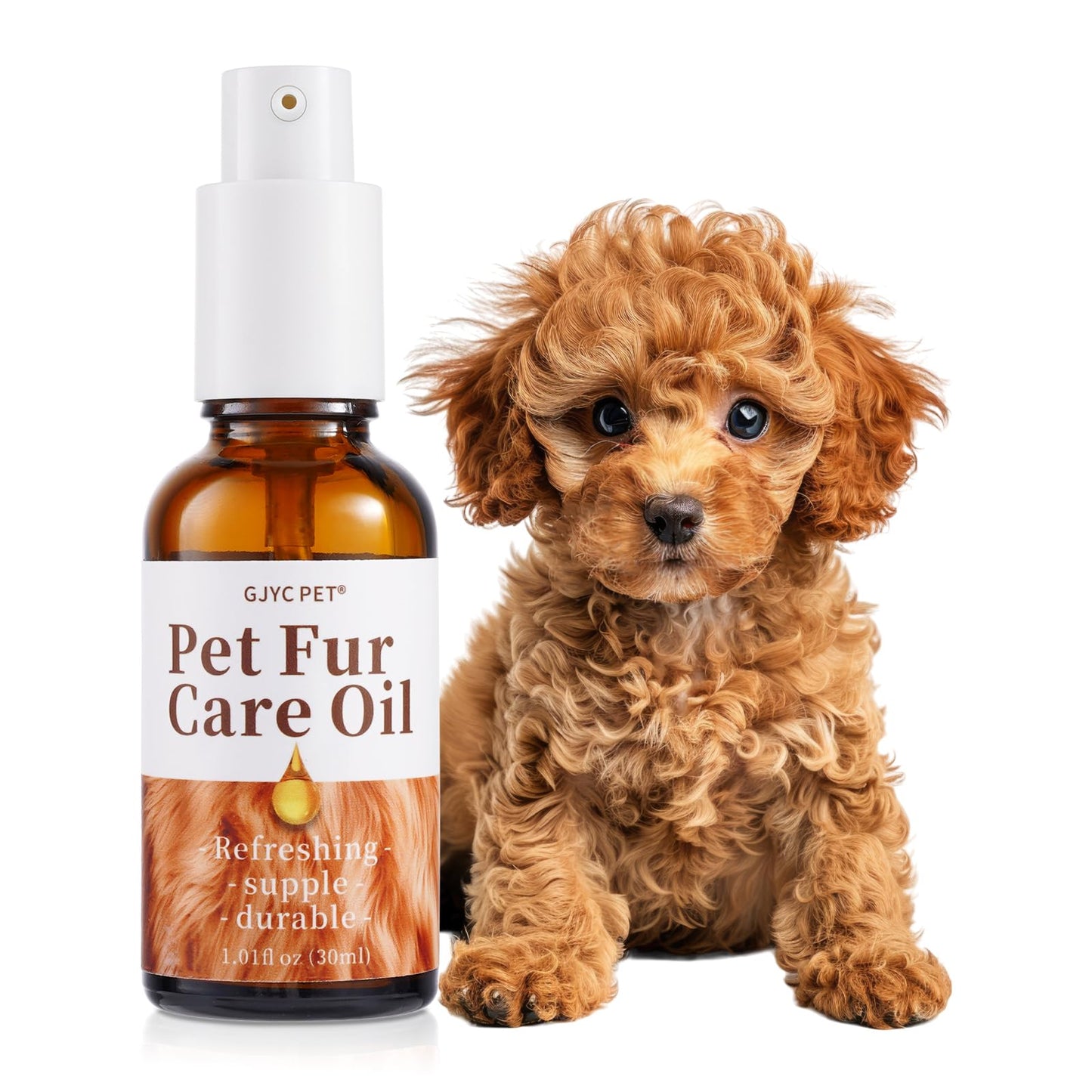 Pet Fur Care Oil – Detangling & Shiny Coat