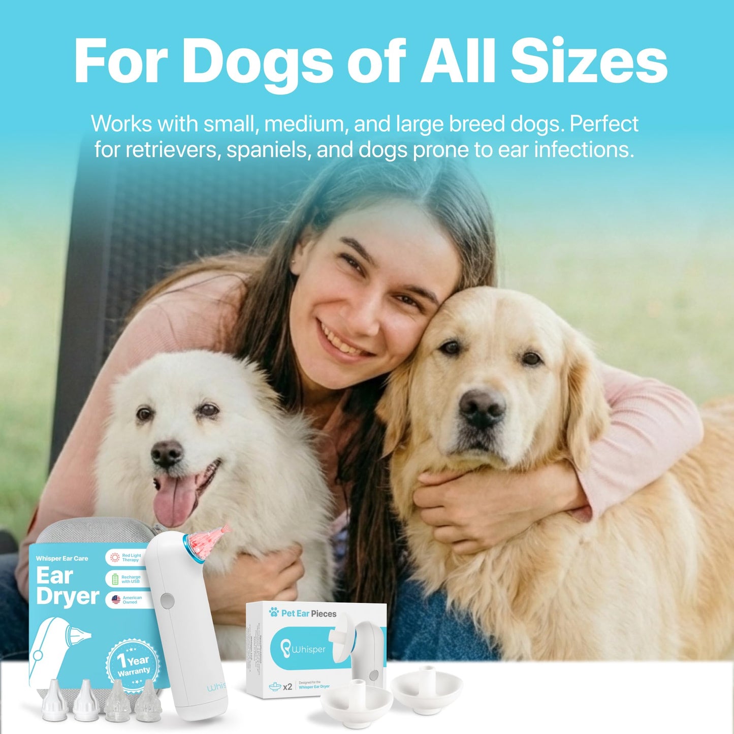 Pet Ear Care Kit – Ear Dryer & Moisture Relief