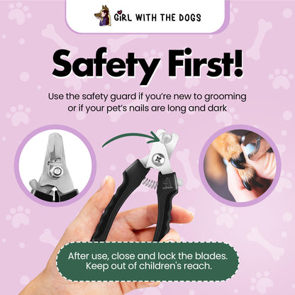 Pet Nail Trimmer – Claw Care & Grooming Clippers