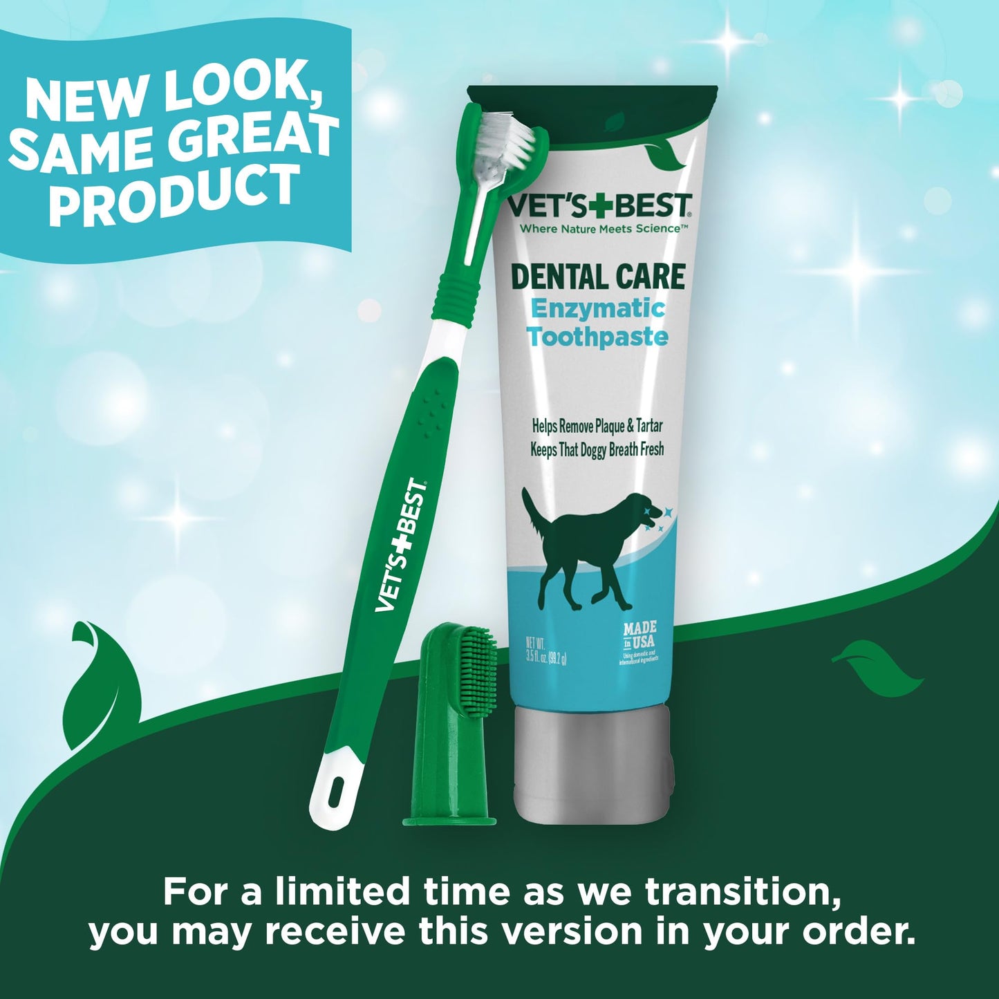 Dog Dental Care Kit – Toothpaste & Toothbrush