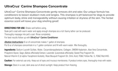 Canine Shampoo Concentrate – 5 Gallons