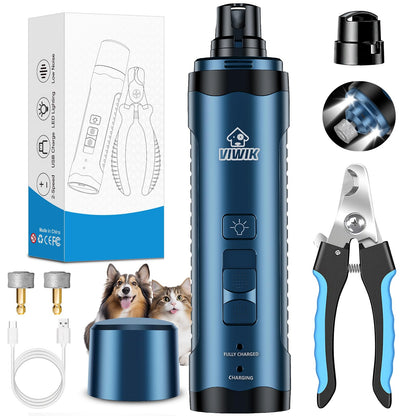 Dog Nail Grinder & Trimmer Set
