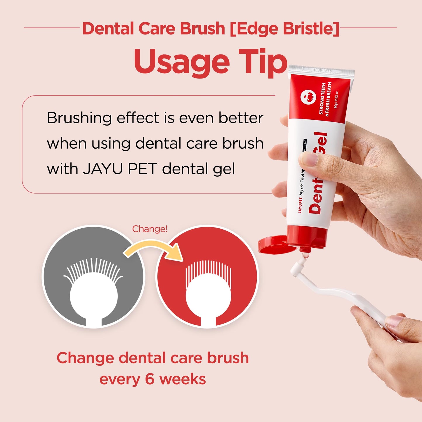 Pet Dental Care Brush – Dog & Cat Toothbrush