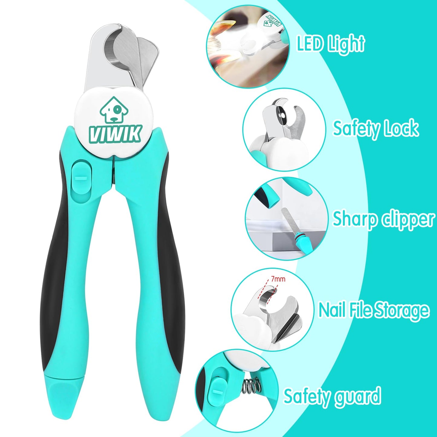 Dog Nail Grinder & Trimmer Set