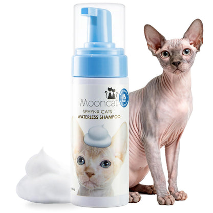 Waterless Cat Shampoo Foam – Sensitive Skin Care