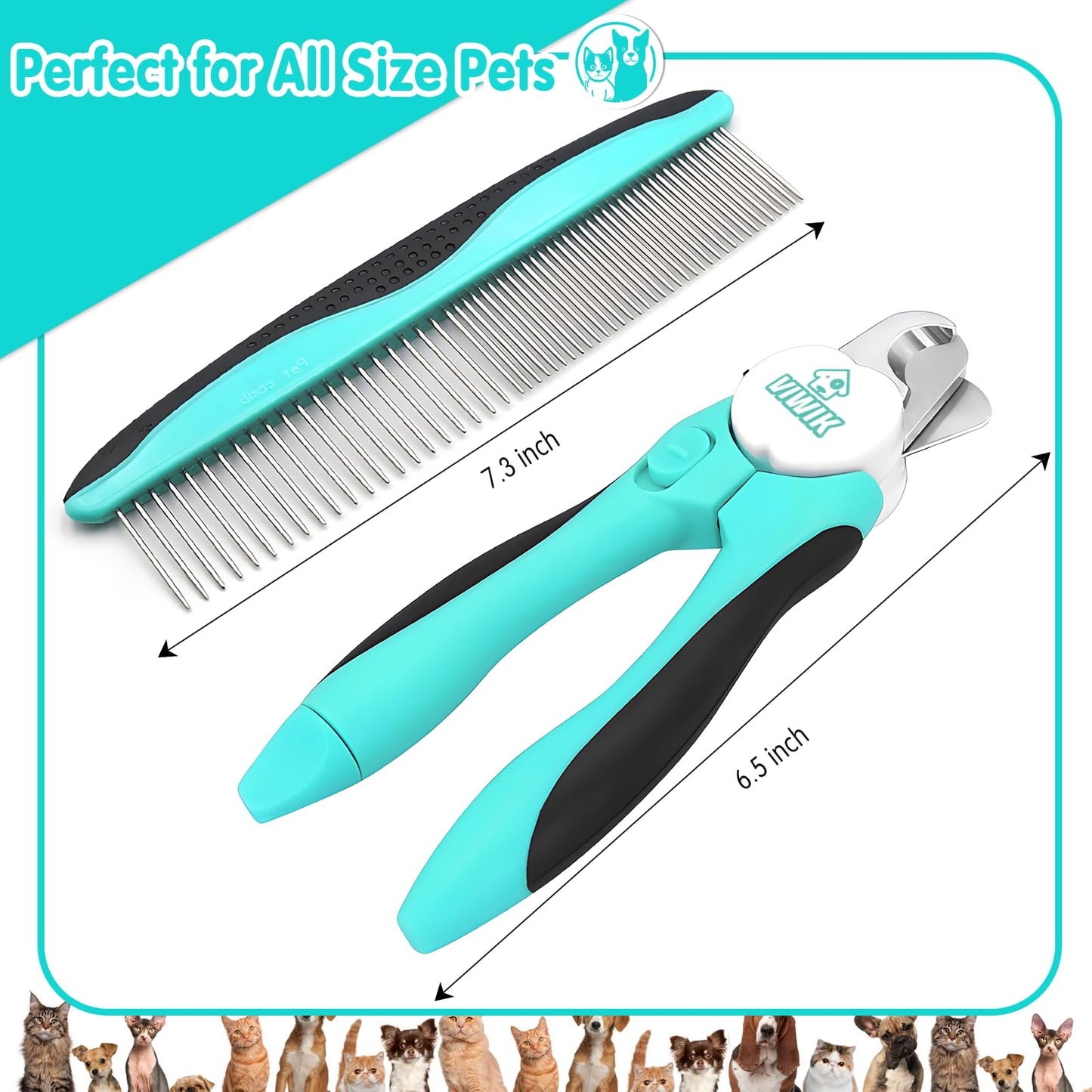 Dog Nail Grinder & Trimmer Set