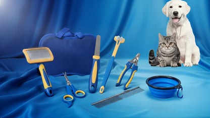 Professional Pet Grooming Kit – 8 Piece Set
