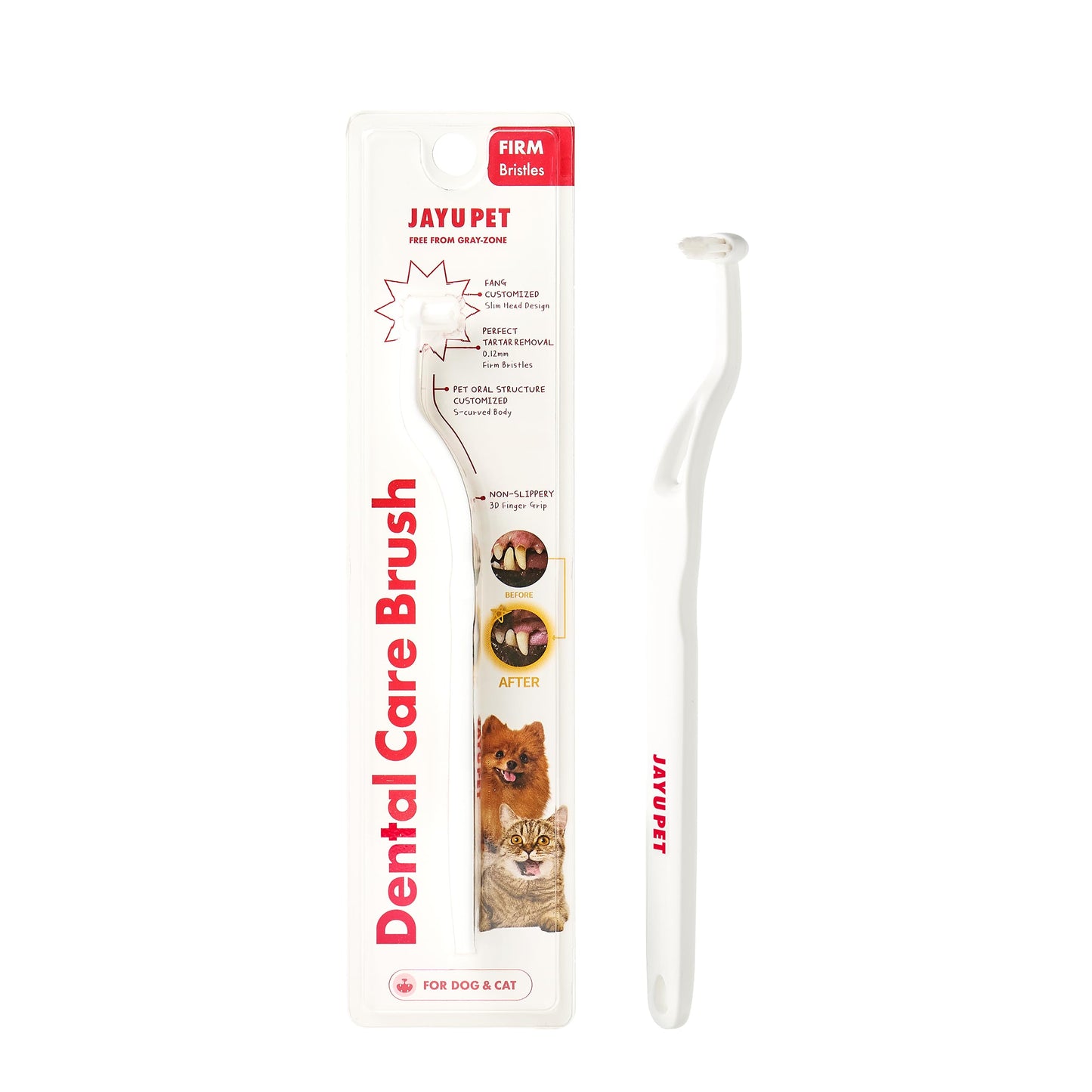 Pet Dental Care Brush – Dog & Cat Toothbrush