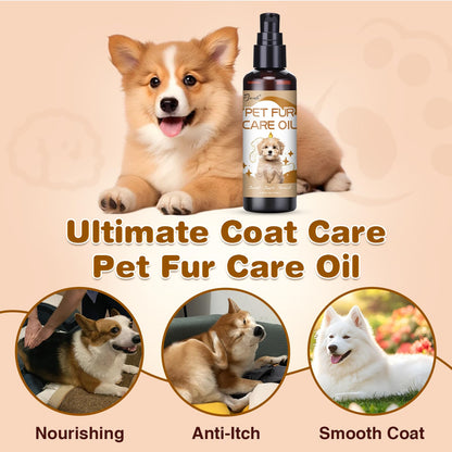 Pet Fur Care Oil – Detangling & Coat Conditioning